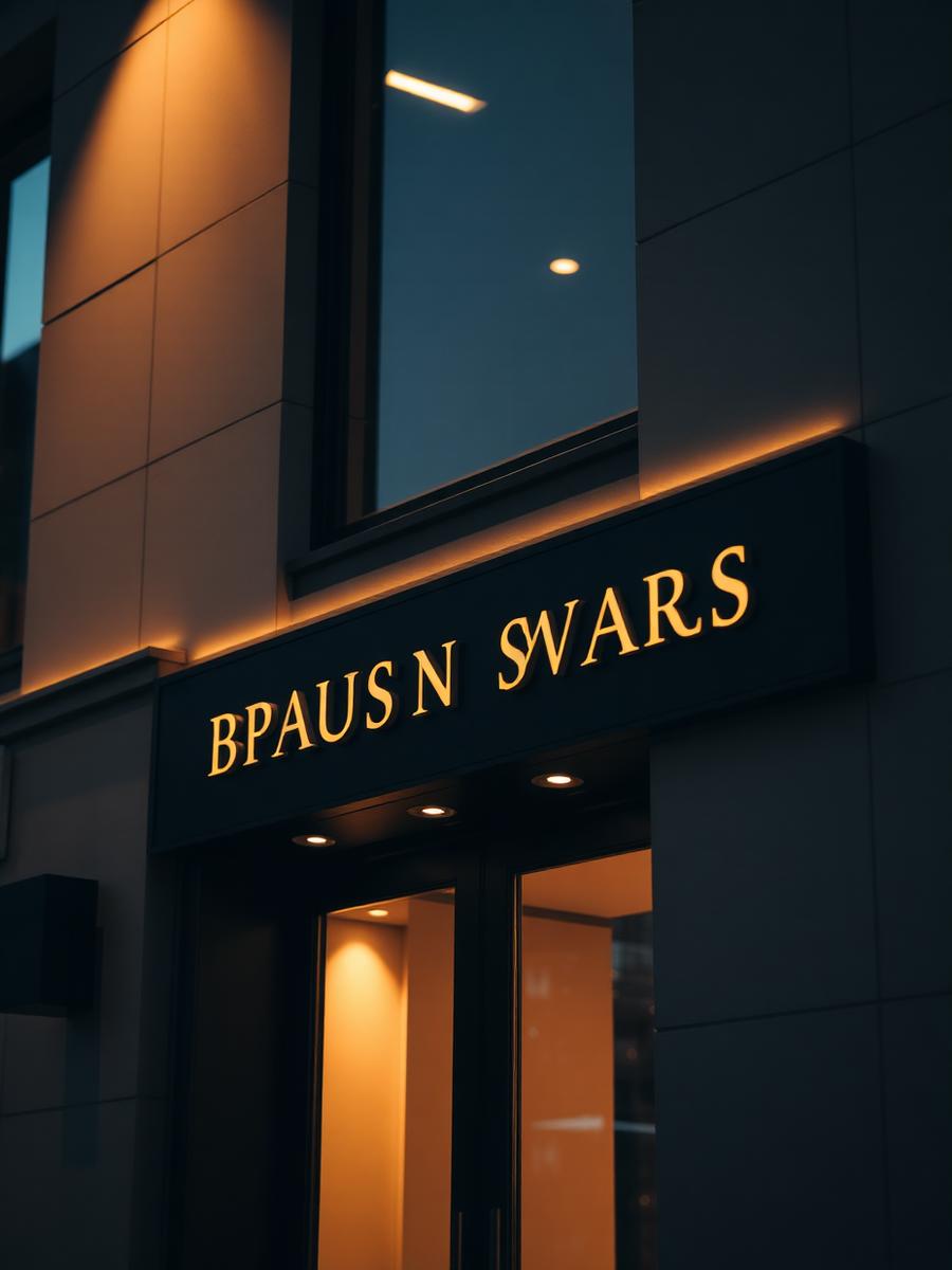 Illuminated Storefront